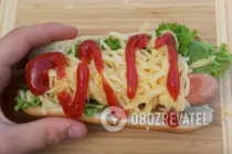 Хот-дог - Шаг 5 Хот-дог - Шаг 5