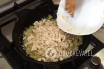 Блины с курицей - Шаг 10 Блины с курицей - Шаг 10
