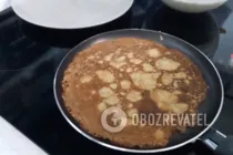 Блины с курицей и грибами - Шаг 12 Блины с курицей и грибами - Шаг 12