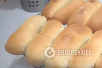 Класичні булочки для хот-дога - Крок 10 Класичні булочки для хот-дога - Крок 10