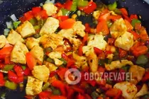 Паэлья с курицей - Шаг 3 Паэлья с курицей - Шаг 3
