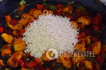 Паэлья с курицей - Шаг 4 Паэлья с курицей - Шаг 4