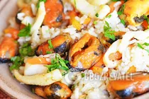Паелья з морепродуктами - Крок 7 Паелья з морепродуктами - Крок 7