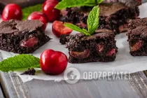 Брауни с вишней - Шаг 7 Брауни с вишней - Шаг 7