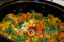 Паелья з овочами - Крок 7 Паелья з овочами - Крок 7