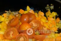 Паелья з овочами - Крок 6 Паелья з овочами - Крок 6