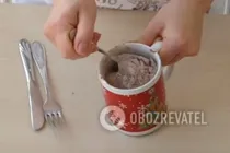 Кекс в кружке - Шаг 3 Кекс в кружке - Шаг 3