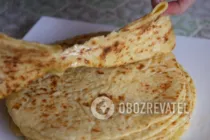 Коржі з сиром - Крок 6 Коржі з сиром - Крок 6