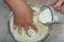 Коржі на кефірі - Крок 2 Коржі на кефірі - Крок 2