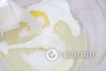 Кекс зі згущеним молоком - Крок 2 Кекс зі згущеним молоком - Крок 2