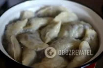 Вареники с черникой - Шаг 6 Вареники с черникой - Шаг 6