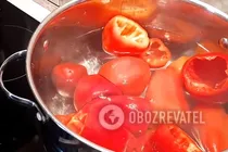 Перец фаршированный капустой - Шаг 2 Перец фаршированный капустой - Шаг 2