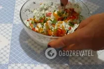 Перец фаршированный творогом - Шаг 4 Перец фаршированный творогом - Шаг 4