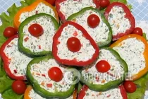 Перец фаршированный творогом - Шаг 7 Перец фаршированный творогом - Шаг 7