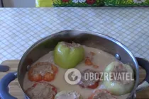 Перець фарширований м'ясом і рисом - Крок 9 Перець фарширований м'ясом і рисом - Крок 9