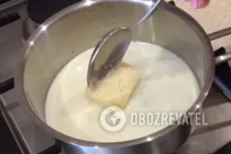 Манник на молоці - Крок 2 Манник на молоці - Крок 2