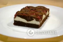 Брауни с творогом - Шаг 12 Брауни с творогом - Шаг 12
