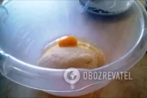 Брауни с творогом и вишней - Шаг 2 Брауни с творогом и вишней - Шаг 2