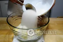 Брауни с творогом - Шаг 3 Брауни с творогом - Шаг 3