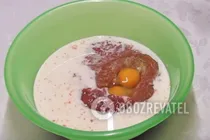 Печінковий торт з грибами - Крок 2 Печінковий торт з грибами - Крок 2