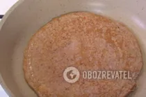 Печінковий торт з грибами - Крок 5 Печінковий торт з грибами - Крок 5