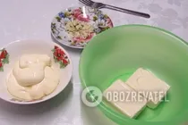 Печінковий торт з грибами - Крок 7 Печінковий торт з грибами - Крок 7