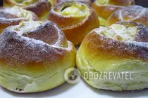 Булочки с творогом - Шаг 21 Булочки с творогом - Шаг 21
