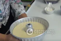 Пиріг манник - Крок 4 Пиріг манник - Крок 4