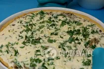 Киш с грибами - Шаг 7 Киш с грибами - Шаг 7