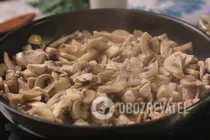 Кіш з куркою і грибами - Крок 3 Кіш з куркою і грибами - Крок 3