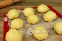 Булочки с творогом - Шаг 10 Булочки с творогом - Шаг 10