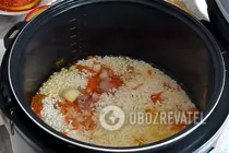 Плов с курицей в мультиварке - Шаг 6 Плов с курицей в мультиварке - Шаг 6