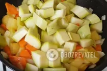 Овощное рагу с кабачками - Шаг 4 Овощное рагу с кабачками - Шаг 4
