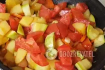 Овощное рагу с кабачками - Шаг 5 Овощное рагу с кабачками - Шаг 5