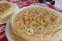 Млинці на кислому молоці - Крок 8 Млинці на кислому молоці - Крок 8