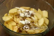 Галета с яблоками - Шаг 4 Галета с яблоками - Шаг 4