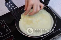 Блины с мясом - Шаг 10 Блины с мясом - Шаг 10