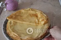 Бабушкины блины на молоке - Шаг 11 Бабушкины блины на молоке - Шаг 11