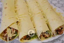 Буріто з куркою - Крок 8 Буріто з куркою - Крок 8