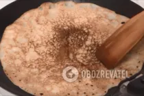 Млинці без яєць - Крок 8 Млинці без яєць - Крок 8