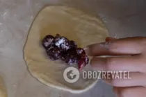Булочки с вишней - Шаг 11 Булочки с вишней - Шаг 11