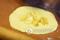 Булочки с яблоками - Шаг 13 Булочки с яблоками - Шаг 13
