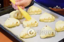Булочки с яблоками - Шаг 21 Булочки с яблоками - Шаг 21