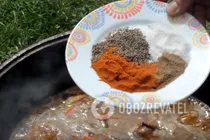 Плов в казане - Шаг 5 Плов в казане - Шаг 5