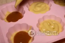 Мафіни зі згущеним молоком - Крок 6 Мафіни зі згущеним молоком - Крок 6