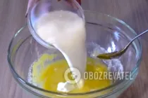 Маффины на молоке - Шаг 1 Маффины на молоке - Шаг 1
