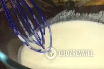 Оладьи на кефире - Шаг 2 Оладьи на кефире - Шаг 2
