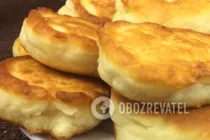 Оладьи на кефире - Шаг 7 Оладьи на кефире - Шаг 7