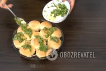 Часникові булочки - Крок 11 Часникові булочки - Крок 11