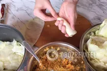 Постные голубцы - Шаг 5 Постные голубцы - Шаг 5